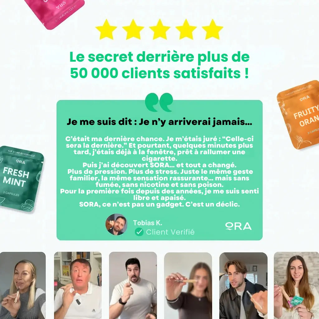 SORA™ – Vape Naturelle Sans Nicotine